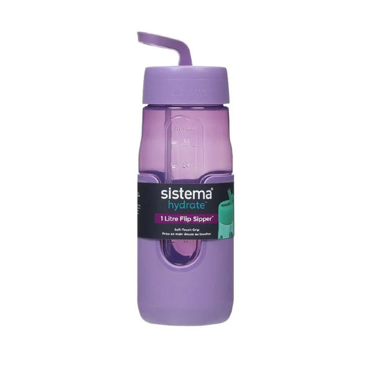 Sistema Flip Sipper Bottle 1L Assorted