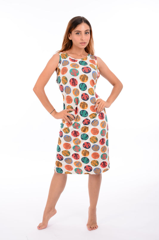 CAP SLEEVE SHORT NIGHTSHIRT