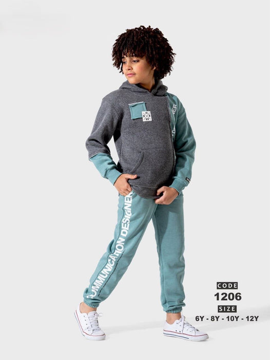 Boys Mint Printed pyjama