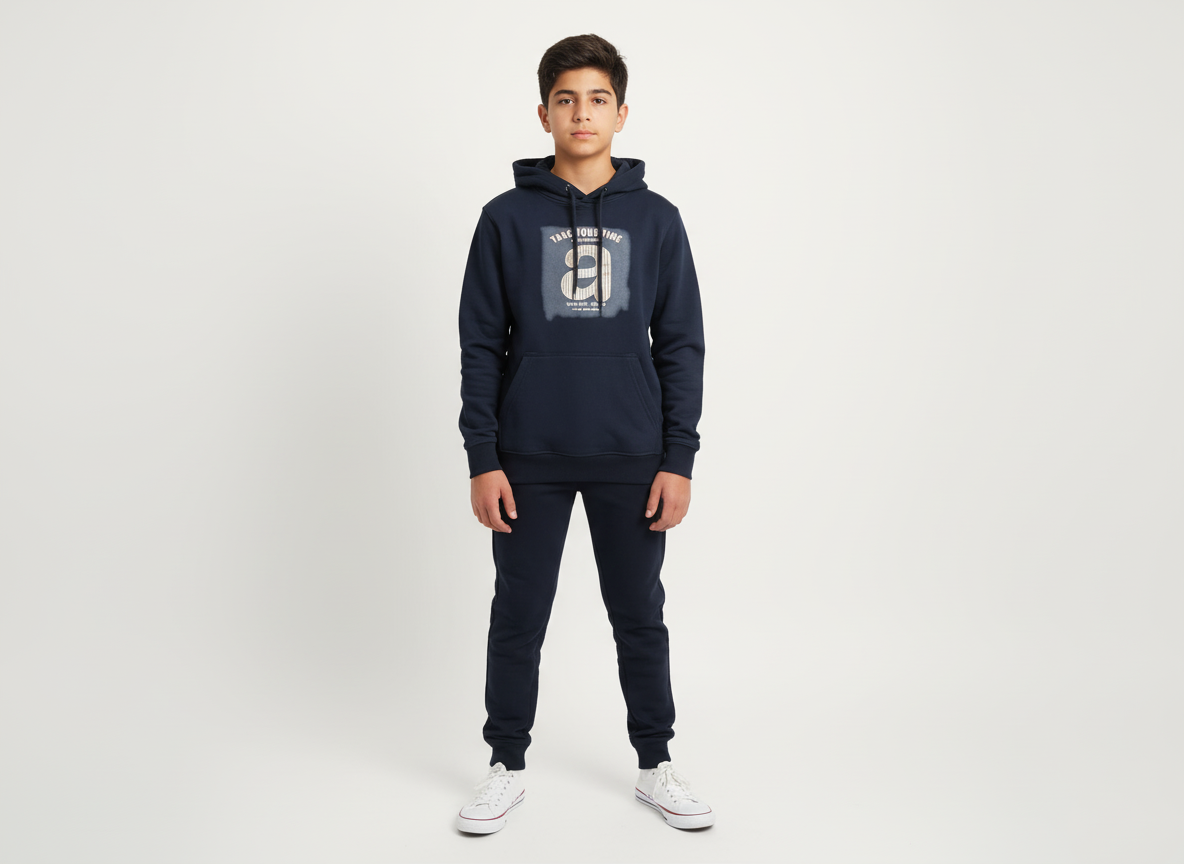 Italiano Take Time sweatshirt featuring a casual fit with a printed graphic design on the front.