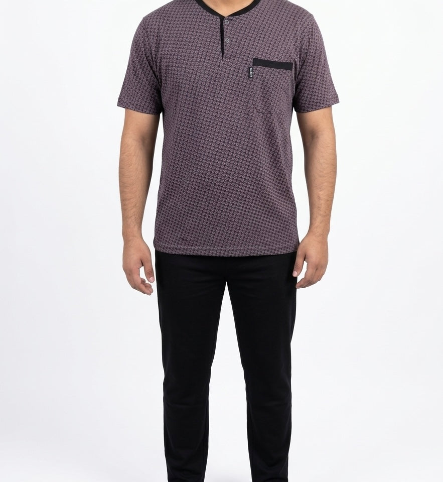 KASHMIR V.NECK & PANT PAJAMA