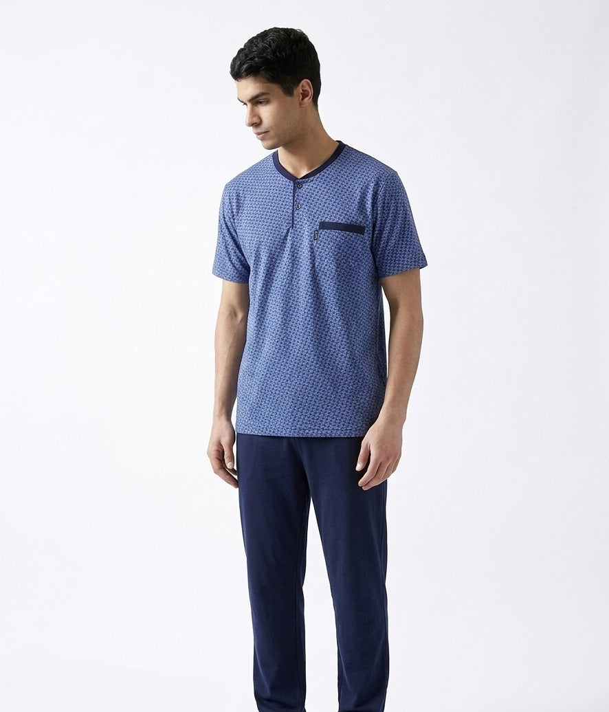 KASHMIR V.NECK & PANT PAJAMA