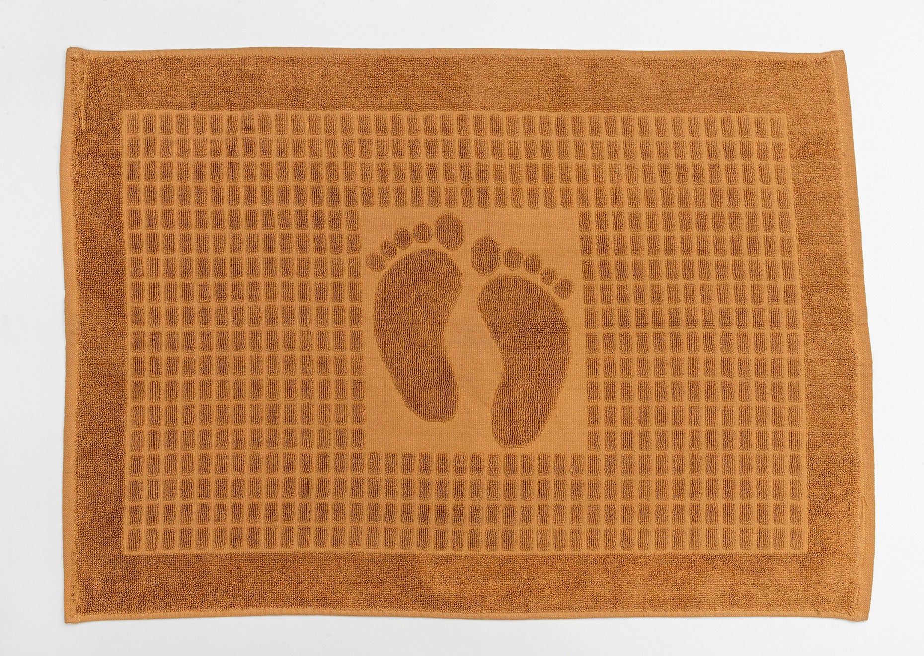 Husseinyoussef bathroom foot pedal mat with non-slip surface, designed for hands-free flushing or operation.