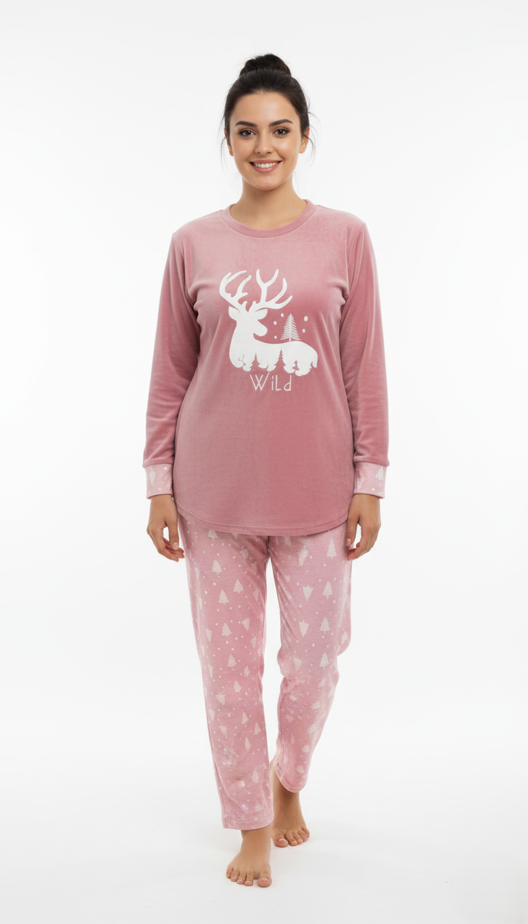 WILD R.NECK PAJAMA