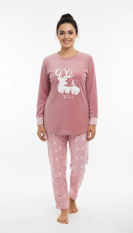 WILD R.NECK PAJAMA