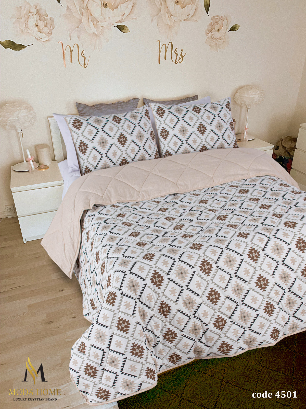 MODA HOME Ultra Capitone 3-piece coverlet -240*260