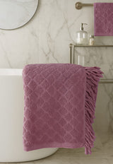 فوطة منقوش شراشيب100*50