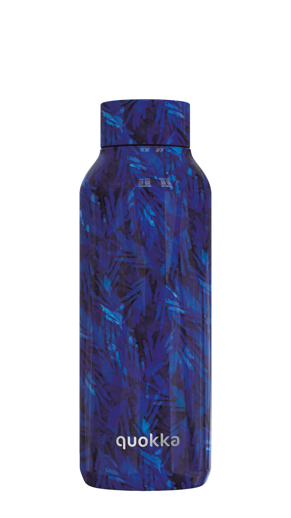 " QUOKKA THERMAL SS BOTTLE SOLID Navy MARBLE 510 ML "