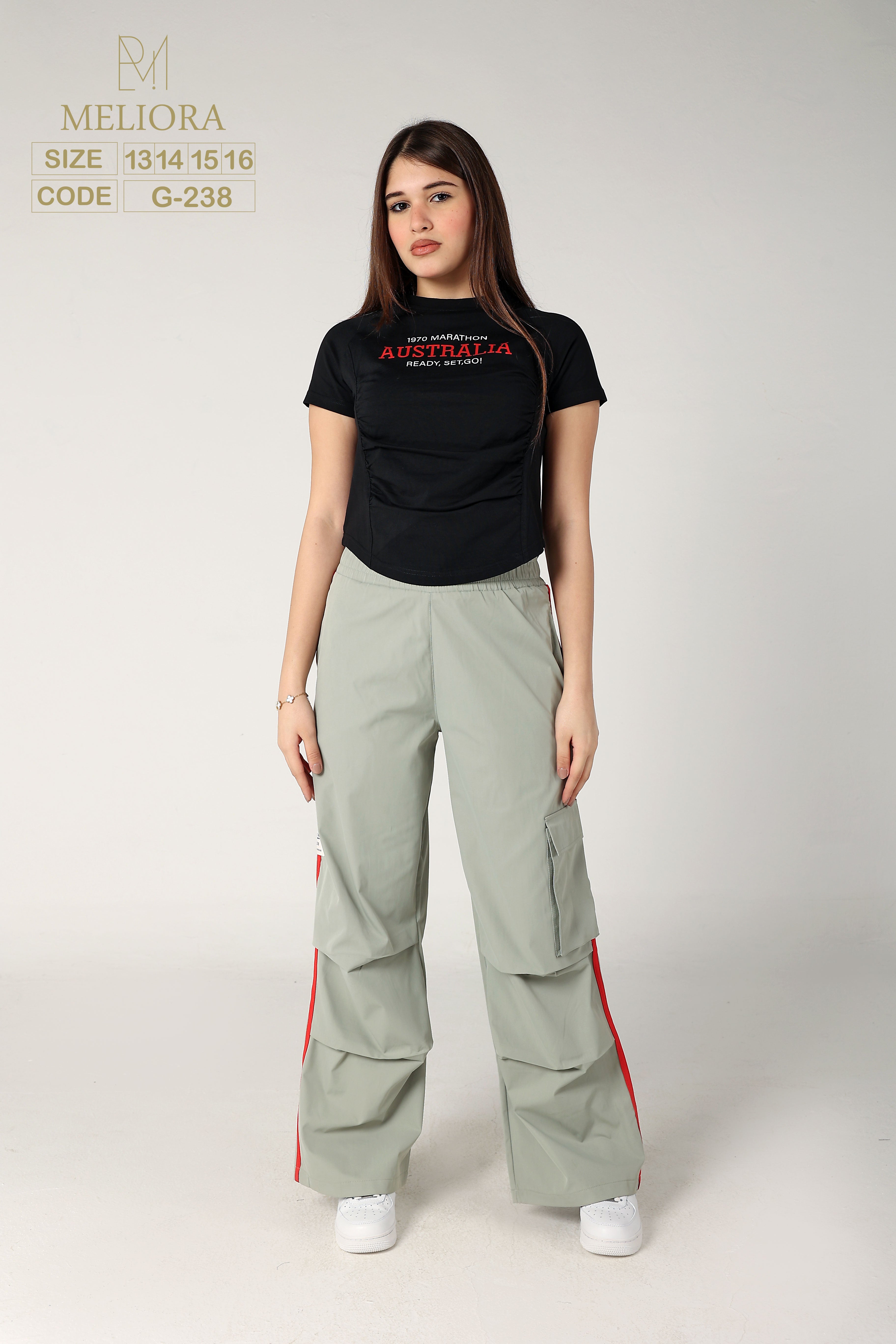 AUSTRALIA Short Sleeve Pant Set