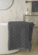 فوطة منقوش شراشيب100*50