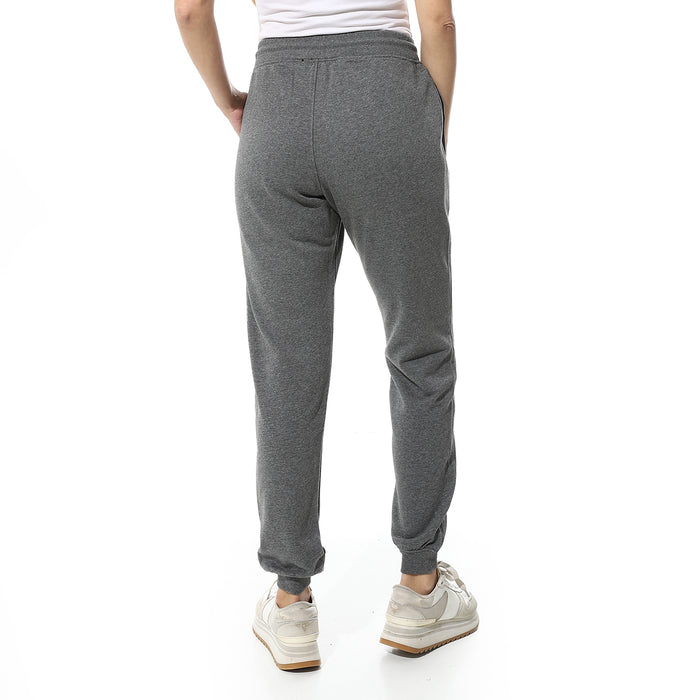 Gray Sweet Summer Melton Pants