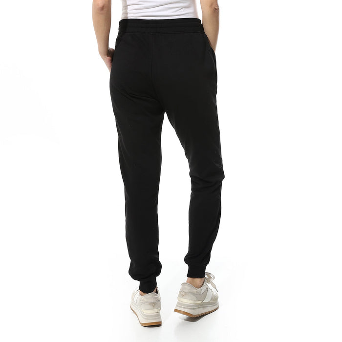 Black Sweet Summer Melton Pants