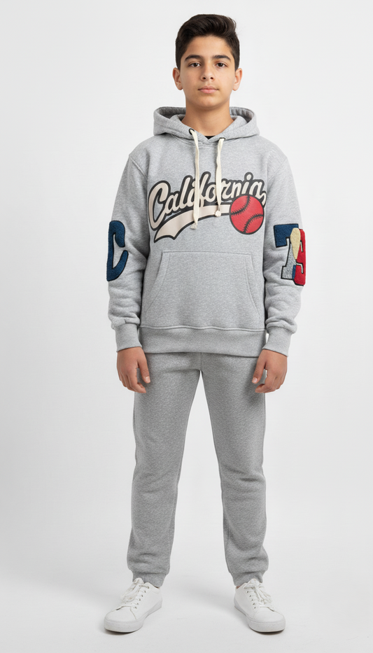 CALIFORNIA  BALLS HOODIE SET