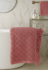 فوطة منقوش شراشيب100*50