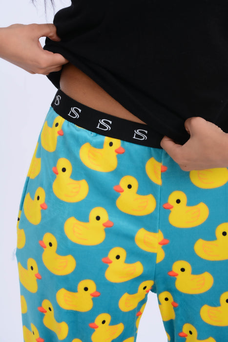 Details Yellow duck Pants