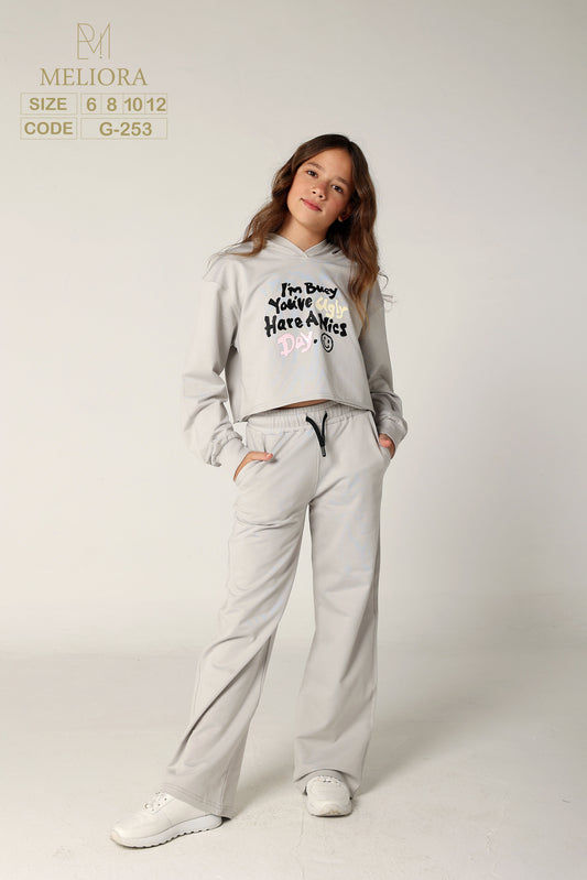 I'M BUEY YOU'V half sleeve pants set