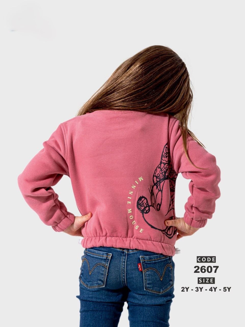 Mini Girls Print Sweatshirt