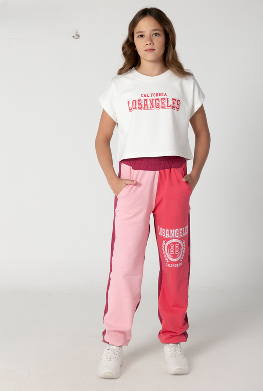 LOSANGELES Half Sleeve Set - Pants