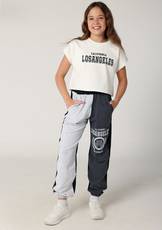 LOSANGELES Half Sleeve Set - Pants