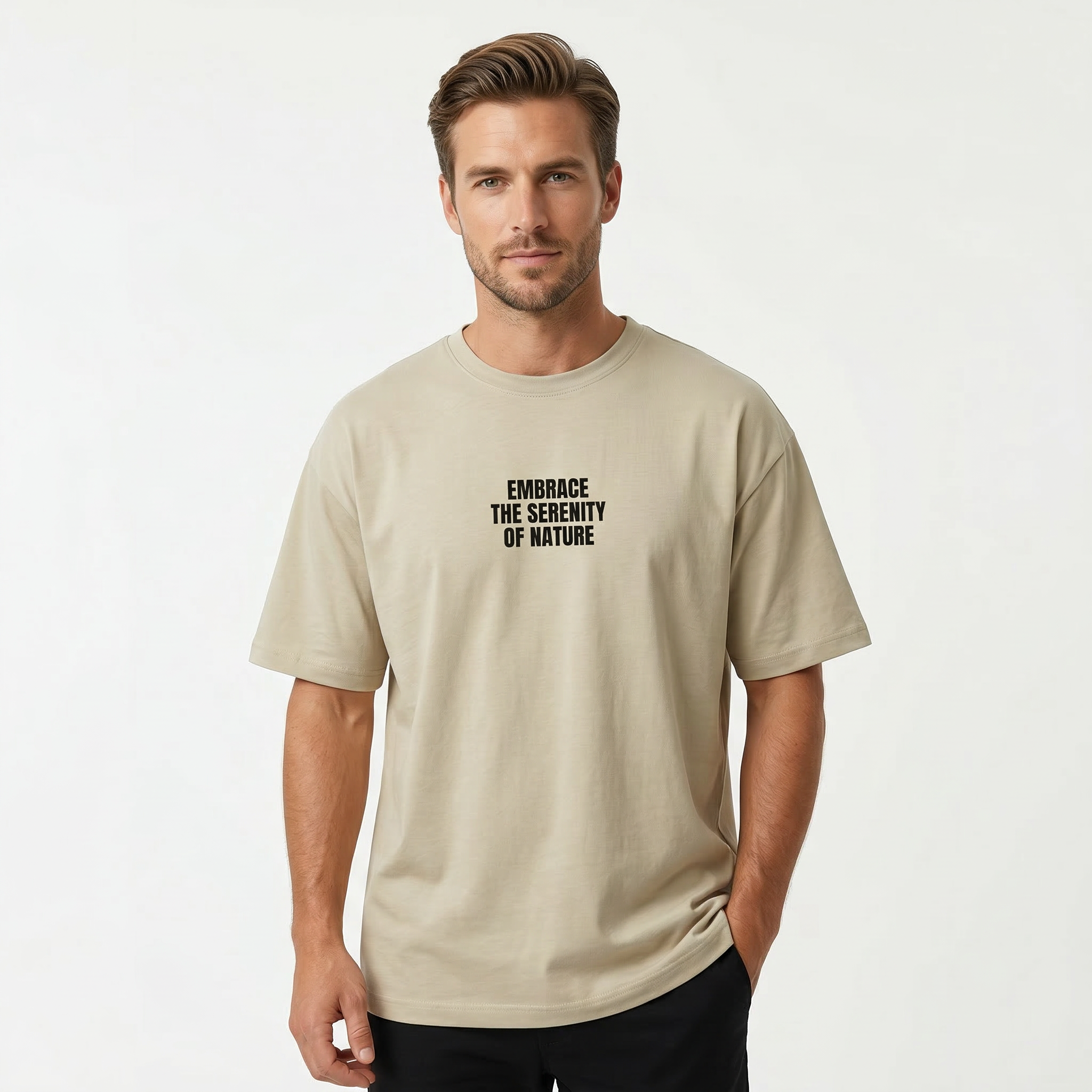 Details Nature Oversize Tshirt - Men's Summer 2025