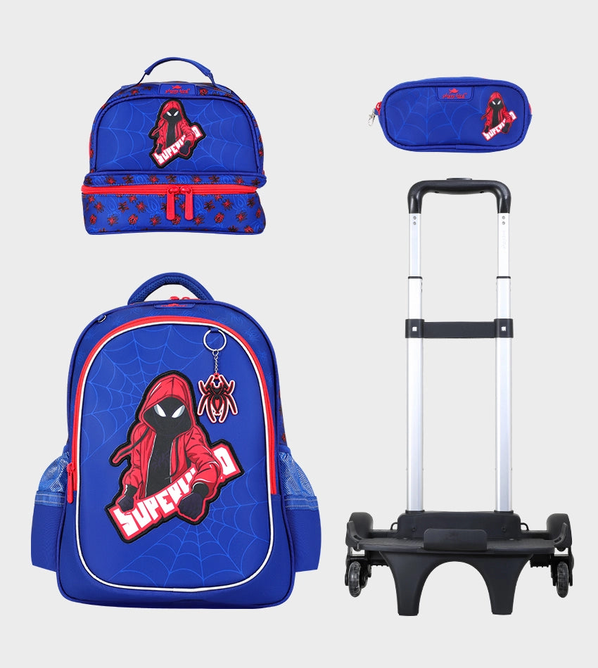 17-inch 3-piece set: Rolling School Bag