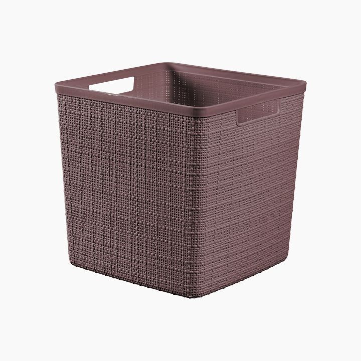 Curver / Plastic ( Jute Storage Basket 17 Liter ) - Hussein Youssef