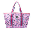 Lilac Pineapples women Single Face tote bag