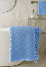 فوطة منقوش شراشيب100*50