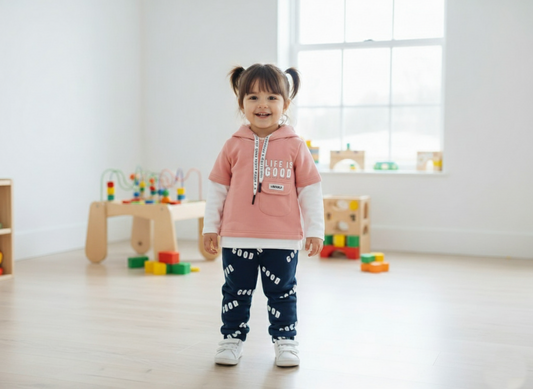 Round Neck Pants and Sleeves