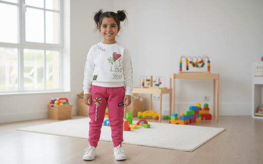 Round Neck Pants and Sleeves