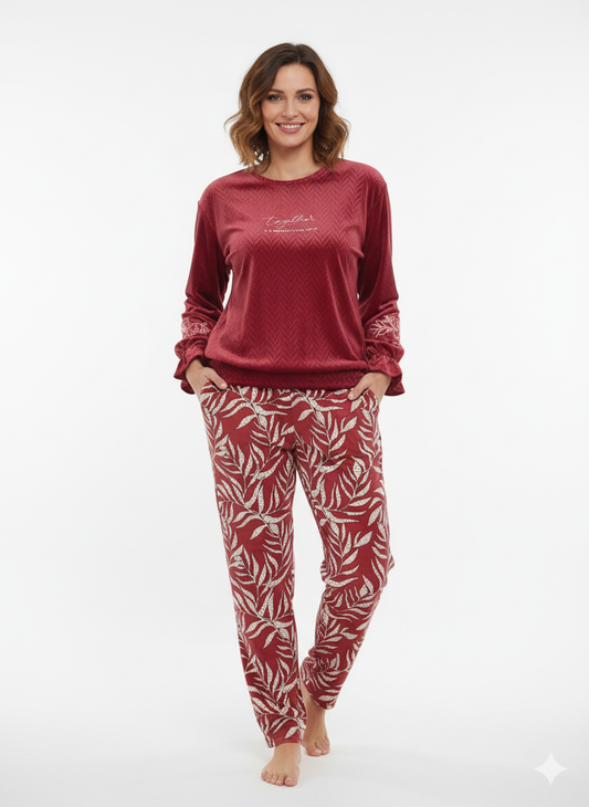 TOGETHER R.NECK PAJAMA