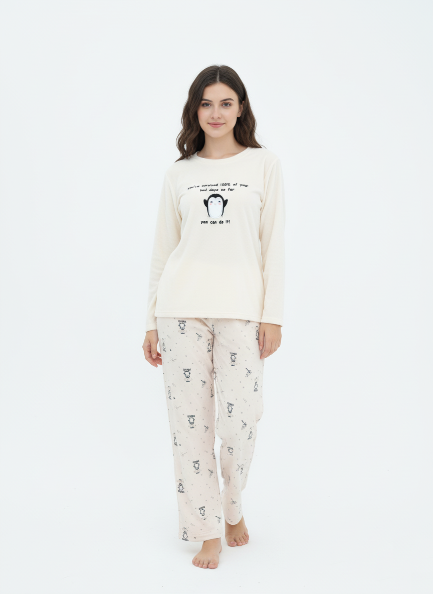 CAN DO IT ROUND NECK PAJAMA