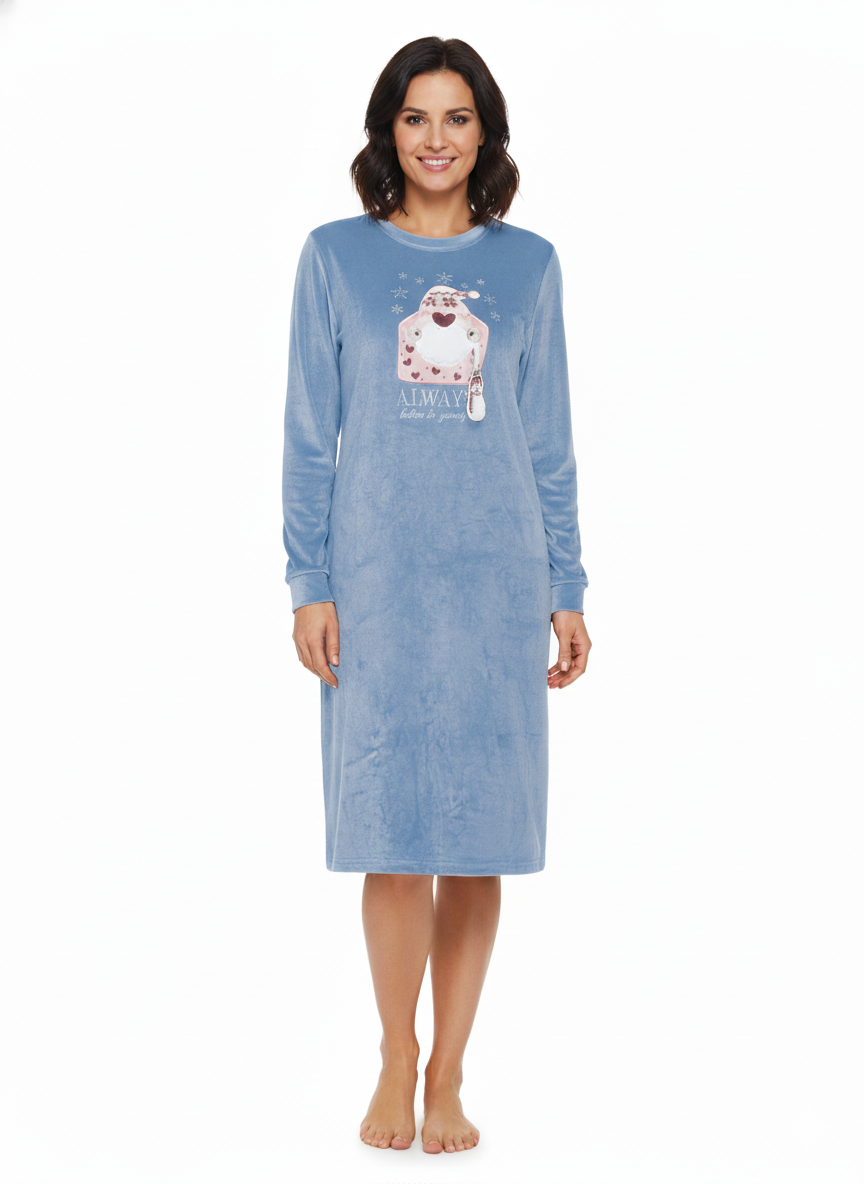 ALWAYS R.NECK NIGHTSHIRT