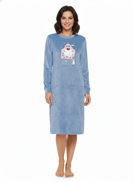 ALWAYS R.NECK NIGHTSHIRT