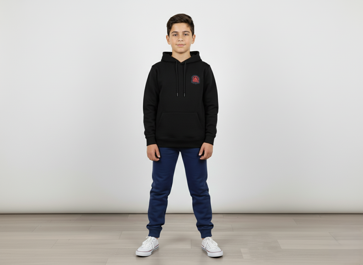 Italiano bear sweatshirt featuring a cozy, graphic bear design on soft fabric, perfect for casual wear and comfortable style.