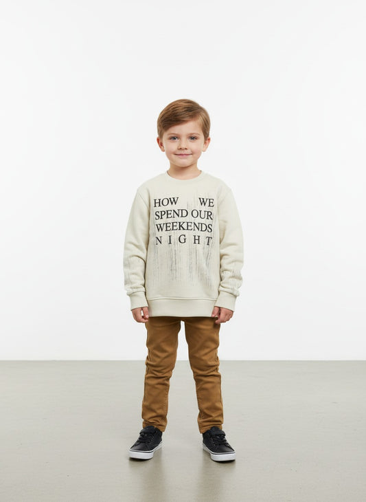 WEEKENDS NIGHT SWEATSHIRT