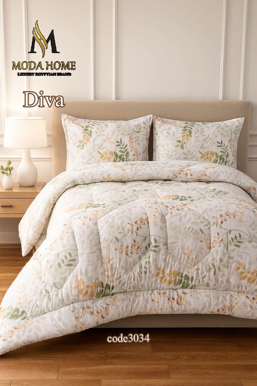 MODA HOME Diva Double Quilt 260x240 cm - Premium Winter Comfort
