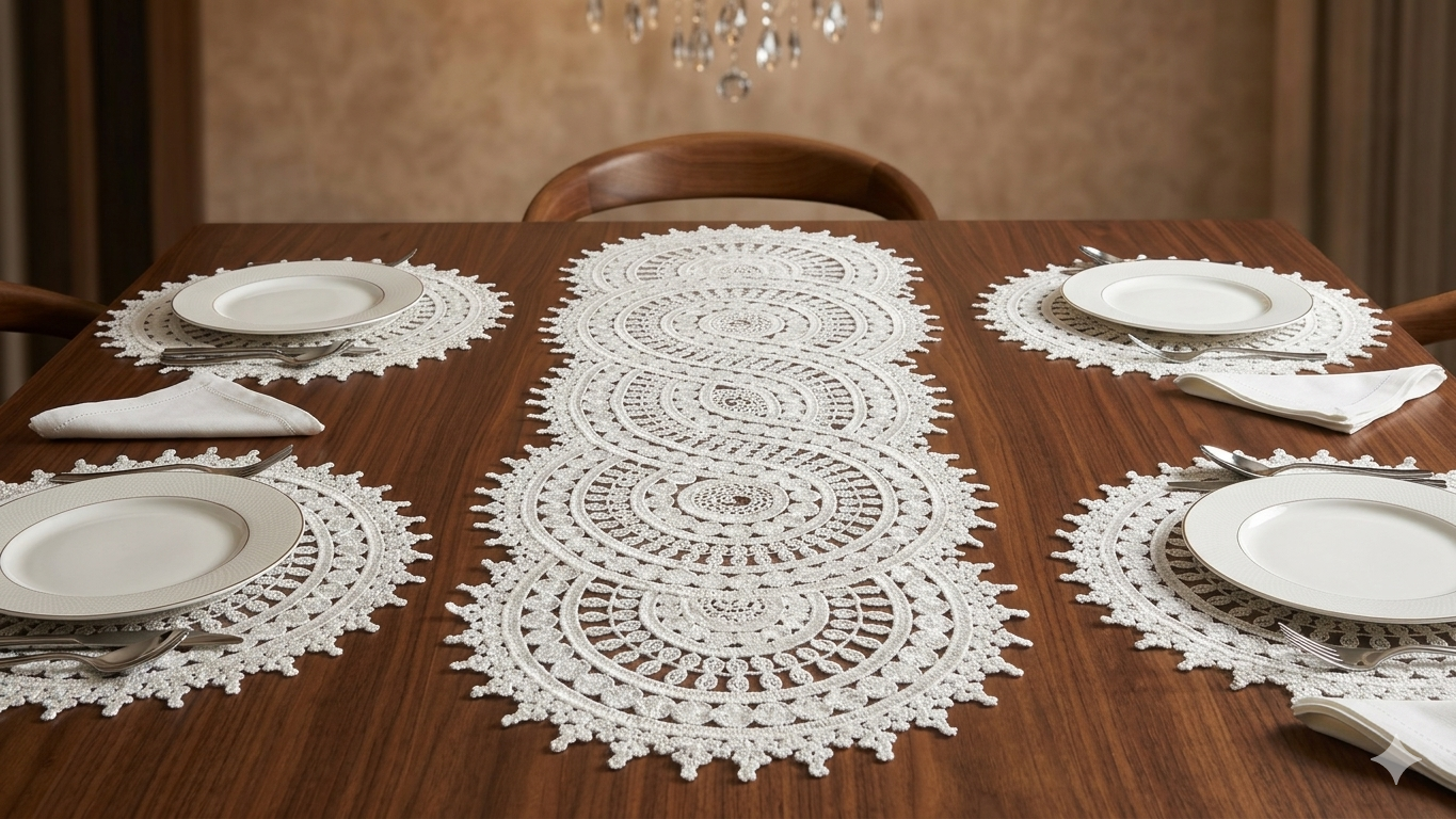 9-piece dining table set