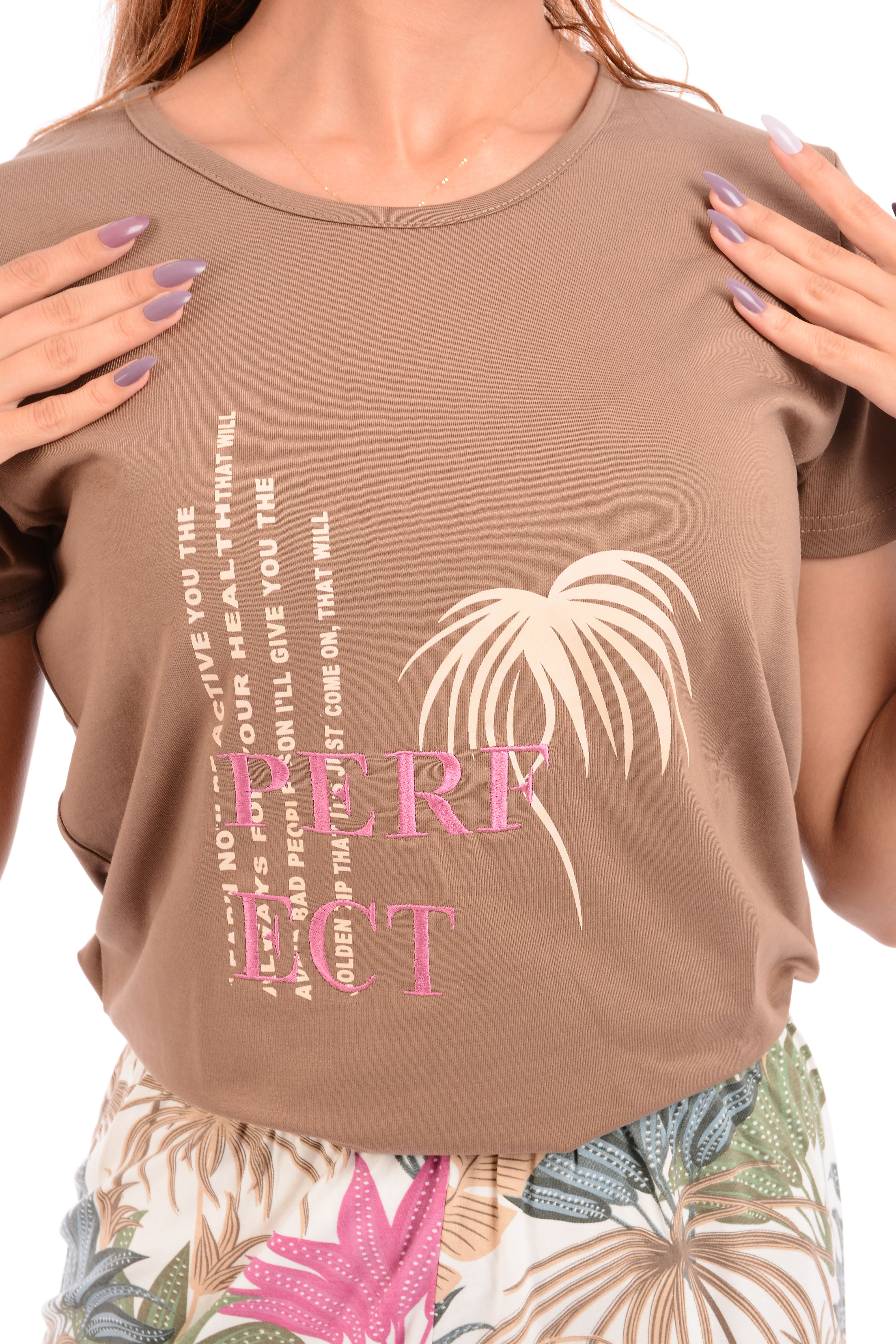 PERFECT H.SLEEVE &PANT PAJAMA