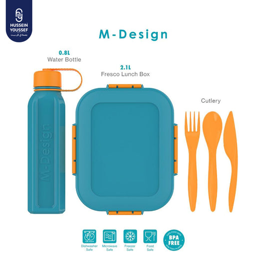 The New M-Design Lunch Set 2,100 ml