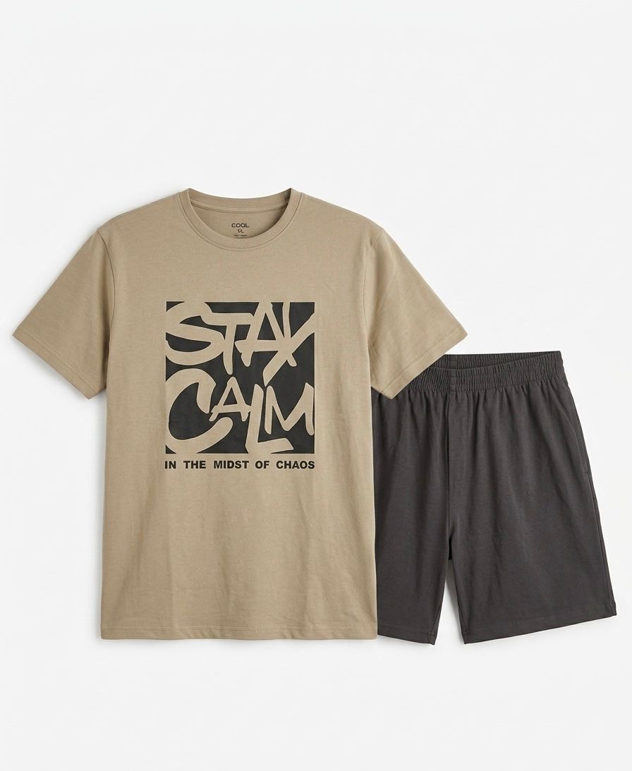STAY CALM SHORT PAJAMA