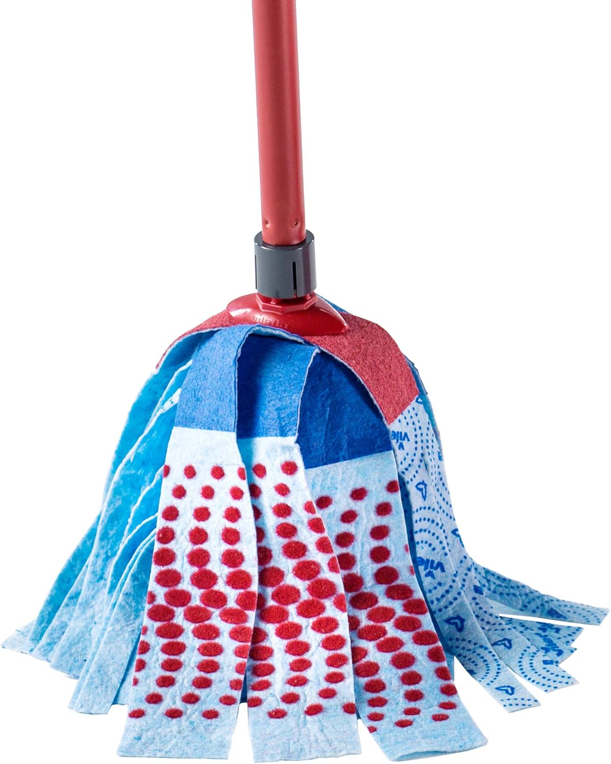 Vileda mop with handle, white