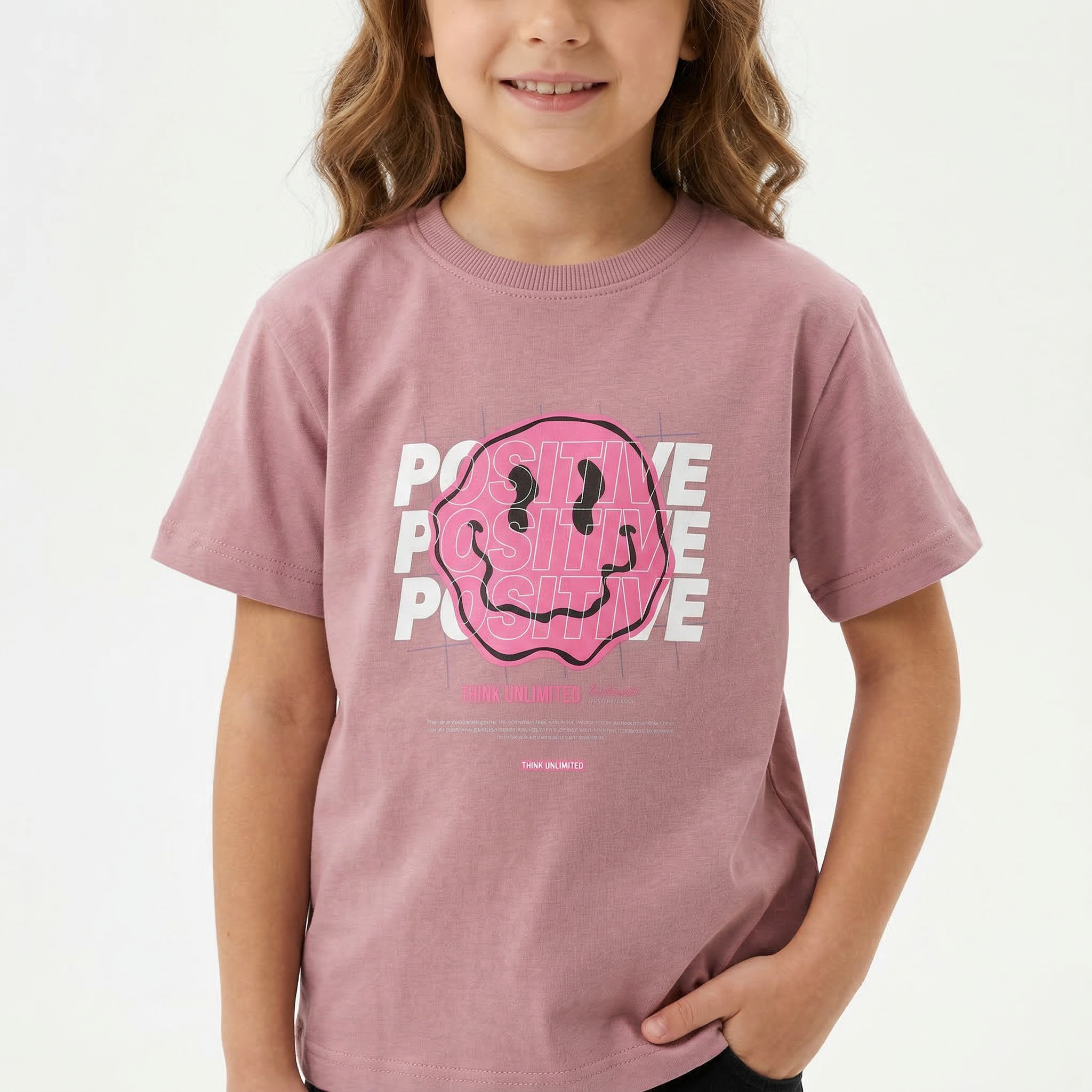 Angel Positive T-shirt featuring a vibrant design, casual fit, and comfortable fabric, perfect for everyday wear.
