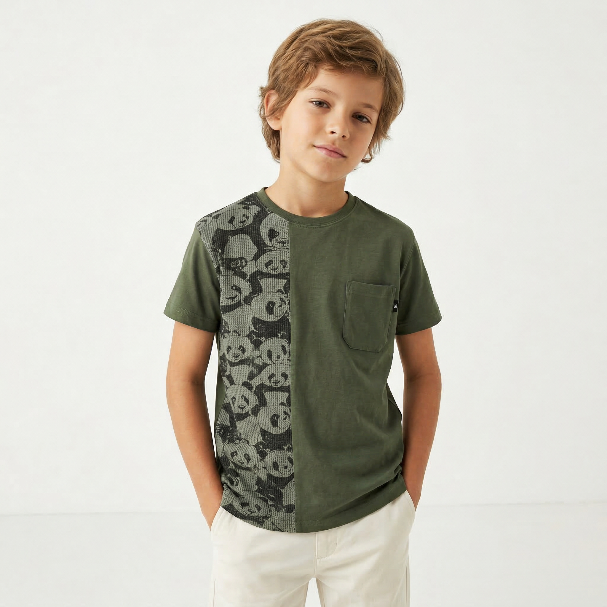 CO TWO Boys' Summer Short Sleeve T-Shirt – Size 2