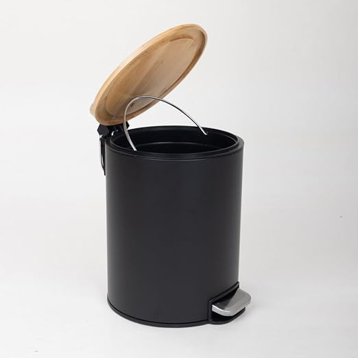 ZINNIA / Metal ( Waste Bin with pedal 5 Liter )