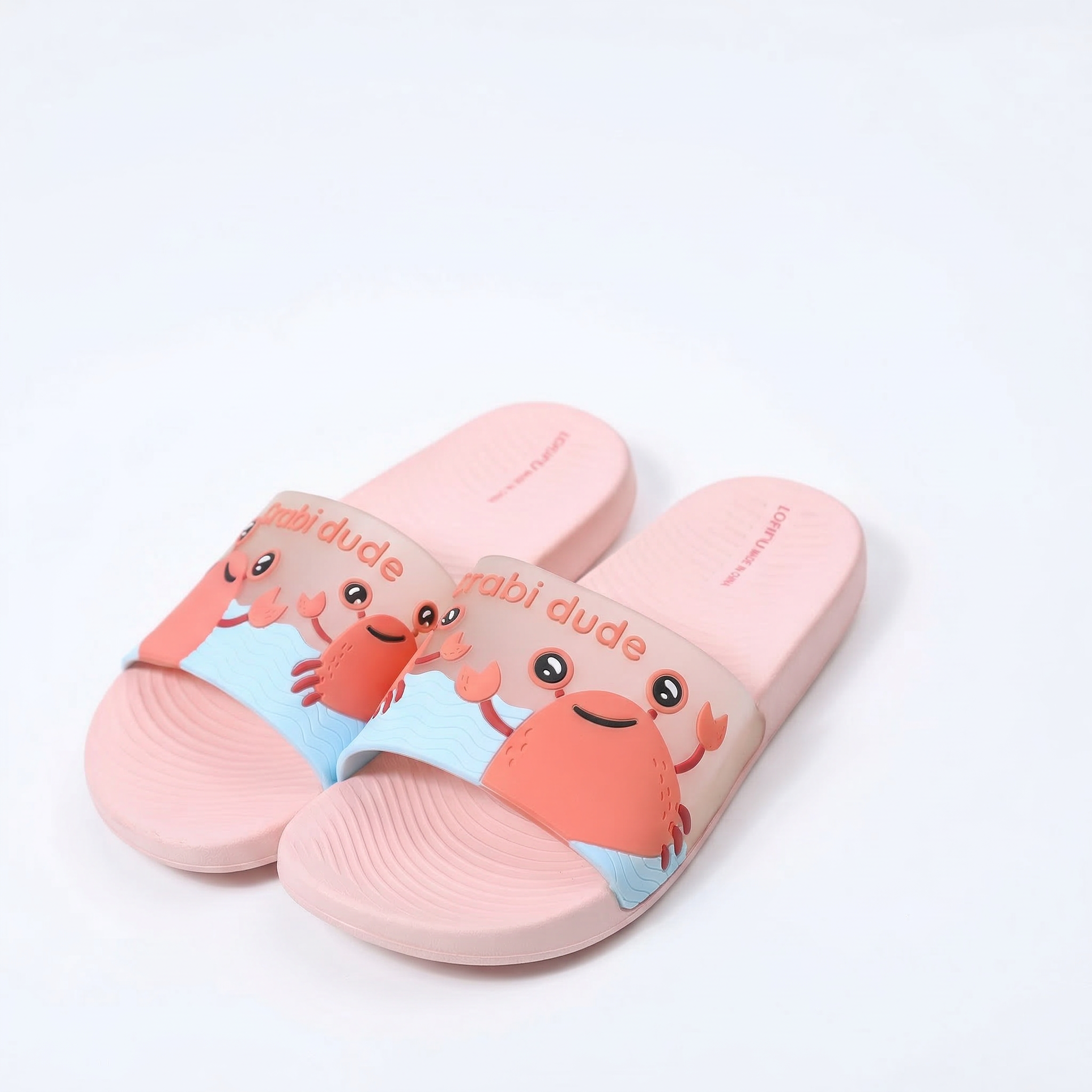 Kids EVA slippers by Loufu featuring colorful, lightweight slip-on design ideal for comfortable children's footwear.