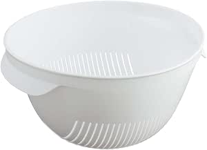 Curver Essentials Plastic Round Food Skimmer, 26 cm - White