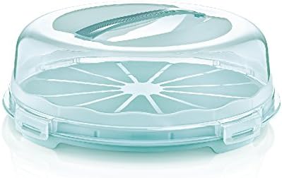 "Dunya Pastry Carrier 30 Cm (11H) Round -Multicolor "