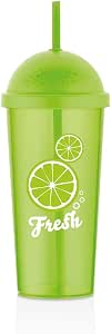Qlux Fresh Lime Cup With Straw 0,7L