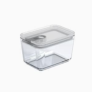 Neoflam Perfect Seal Tall Rectangular Glass Food Storage Container 1600ml - Leakproof Lid